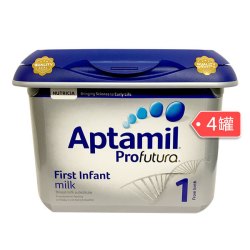Aptamil 爱他美 白金版1段婴儿奶粉 0-6个月 800g*4罐