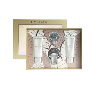 BVLGARI 宝格丽 白水晶女士淡香水 EDT 礼盒四件套 80ml 