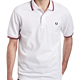  FRED PERRY Twin Tipped 男士纯棉POLO衫　