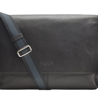  COACH 蔻驰 Charles F54792 BLK 男士斜挎包 黑色