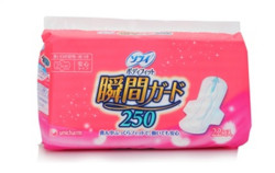 Sofy 苏菲 贴身瞬吸卫生巾 250mm 22片*4包