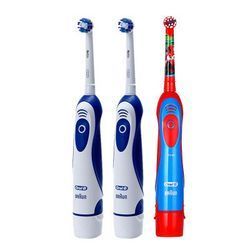 Oral-B 欧乐-B DB4010 成人电动牙刷 2支 + DB4510K 儿童电动牙刷 1支