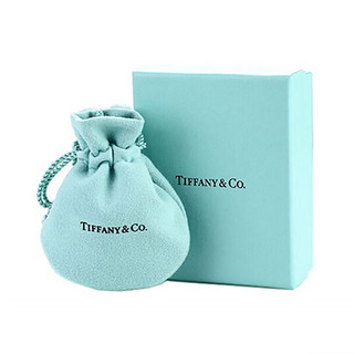 TIFFANY & Co 30419308 女款银饰文字条形吊坠项链