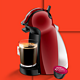 雀巢咖啡机 多趣酷思胶囊咖啡机Piccolo MD9744-红色