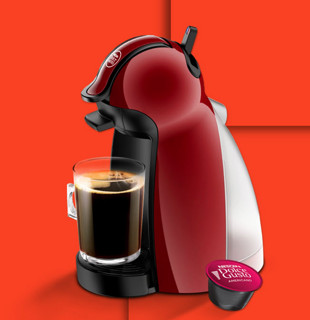 Nestlé 雀巢 Dolce Gusto Piccolo MD9744 胶囊咖啡机 手动版 红色