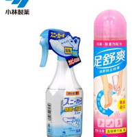 KOBAYASHI 小林制药 足舒爽 清新爽足喷雾 150ml + 鞋靴除臭喷剂 250ml