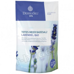 DERMASEL 死海 矿物质+薰衣草舒缓SPA浴盐*3包