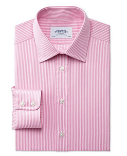 CHARLES TYRWHITT Classic Fit Egyptian Cotton 男士条纹衬衫