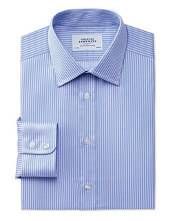 CHARLES TYRWHITT Classic Fit Egyptian Cotton 男士条纹衬衫