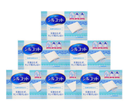 unicharm 尤妮佳 Silcot 压边厚款化妆棉 82片*6盒