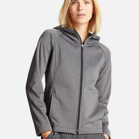 UNIQLO 优衣库 BLOCKTECH 176744 摇粒绒 拉链连帽 女士运动开衫