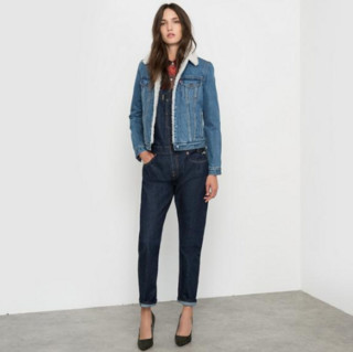 Levi's 李维斯 女式翻领牛仔夹克外套