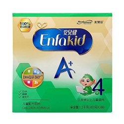 MeadJohnson Nutrition 美赞臣 安儿健A+ 儿童配方奶粉 4段 1200g