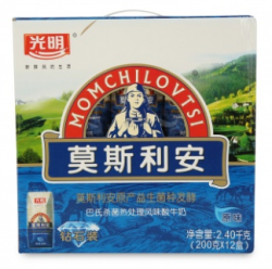 Bright 光明 莫斯利安 原味酸奶 钻石装 200g*12