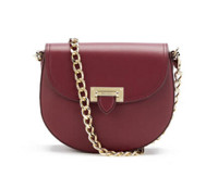 ASPINAL of LONDON PORTOBELLO MINI 女士单肩包 Burgundy