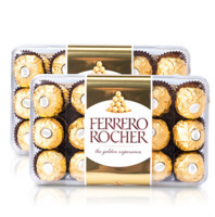 双11预售:FERRERO ROCHER 费列罗 榛果威化巧克力 T30*2盒