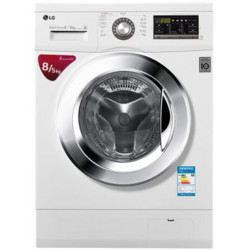 LG WD-AH455D0 8公斤 DD变频 滚筒 洗烘一体洗衣机