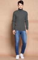 JEANSWEST 真维斯 64-191006 男士高领毛衣