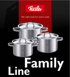 Fissler 菲仕乐 家庭系列汤锅系列（16cm+20cm+24cm）
