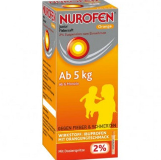 NUROFEN 诺洛芬 婴幼儿退烧果味糖浆 150ml