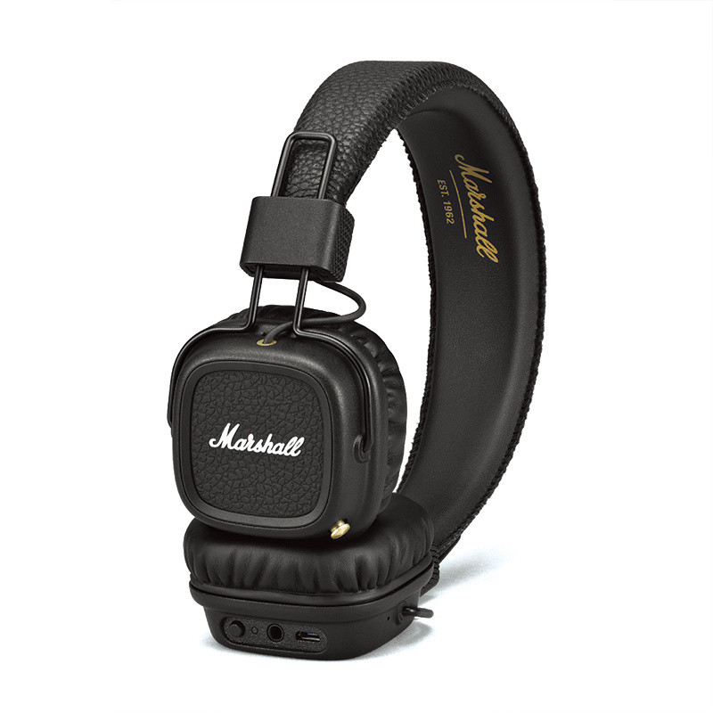 #剁主计划-济南# Marshall 马歇尔 Major II Bluetooth 头戴式蓝牙耳机开箱简评（结尾真人兽）