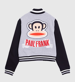 PAUL FRANK 大嘴猴 PFACO154251W 女式棒球服外套 