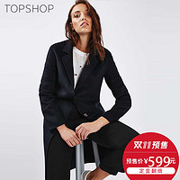 双11预售：TOPSHOP 07B01KGRY 女士羊毛大衣