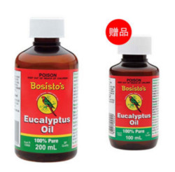 Bosisto's 彩虹鹦鹉 万用桉树精油 200ml+赠万用桉树精油100ml