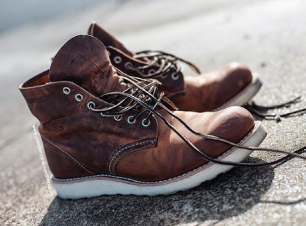 redwing红翼heritage系列9111男款真皮工装靴