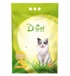 怡亲 膨润土猫砂 柠檬香型 4kg 