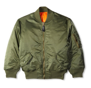 Alpha Industries MA-1 Bomber 大童款飞行员夹克