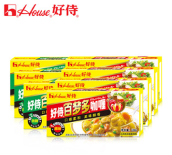 House 好侍 百梦多咖喱块 原味+微辣 100g*7盒