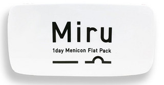 Miru 米如 超薄日抛隐形眼镜 30片装+润眼液15ml  