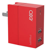 QIC 双USB充电器 4A充电头 