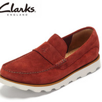 Clarks Dakin Edge 反绒皮男款乐福鞋