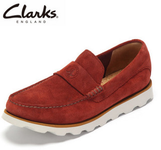 Clarks Dakin Edge 反绒皮男款乐福鞋