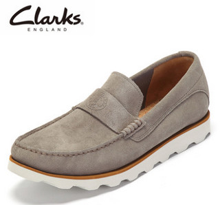 Clarks Dakin Edge 反绒皮男款乐福鞋