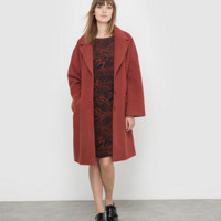 R STUDIO 女士 OVERSIZE 中长款大衣