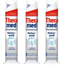 Theramed 泰瑞美 自然美白站立式牙膏 100ml*3支