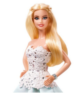Barbie 芭比 Holiday Doll 芭比娃娃 2016年节日收藏款 