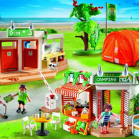 playmobil 摩比世界 5432 野营度假套装
