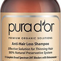 中亚Prime会员：pura d'or Premium Organic Anti-Hair Loss 金标防脱洗发水 473ml