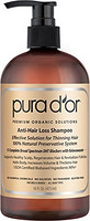 中亚Prime会员：pura d'or Premium Organic Anti-Hair Loss 金标防脱洗发水 473ml