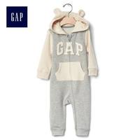 Gap 盖璞 男婴儿 立体徽标拼接 小熊爬服 326397 M2