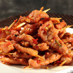 煌上煌 保鲜装 牛肉片+牙签牛肉串340g