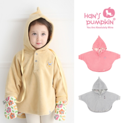 HansPumpkin 冬季幼儿双面斗篷 5色