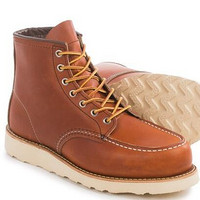 Red Wing 红翼 Heritage Classic 6-Inch Moc-Toe 经典系带工装靴 Oro Legacy US 7