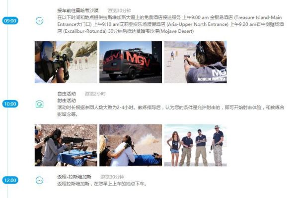 拉斯维加斯MGV真枪实弹户外射击体验