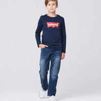 Levi's 李维斯 77324-0166 印花男童长袖T恤