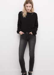 PULL&BEAR 05689304 女士中腰牛仔裤 